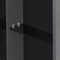 Зеркальный шкаф AQUATON Сохо 60 графит, правый 1A258302AJA0R