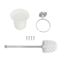 Туалетный ершик Solinne Element хром, стекло-сатин 2522.024