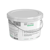 Краска колерованная высокостойкая моющаяся Goodhim ЭКСПЕРТ МИРЕНА База А D2 RAL 120 80 40, 2,4 л / 3,72 кг 51146