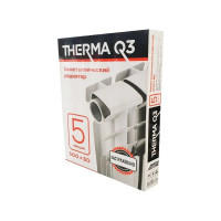 Биметаллический радиатор МЕТАЛЛСЕРВИС THERMA Q3 500/80 5 секций 1223410