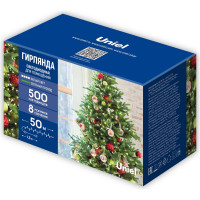 Светодиодная гирлянда Uniel ULD-S5000-500/DGA WHITE IP20 UL-00009931