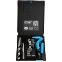 Набор для восстановления резьбы VOLKEL М12x1,25 14 предметов V-Coil V04023