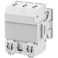 Лицевая панель TDM ELECTRIC для выреза в шкафу ПЛ-3, 3 модуля, пластик, без дверцы, IP40, серая SQ0827-0012