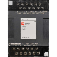 Модуль аналогового ввода EKF REMF 4 PRO-Logic REMF-A-4AI
