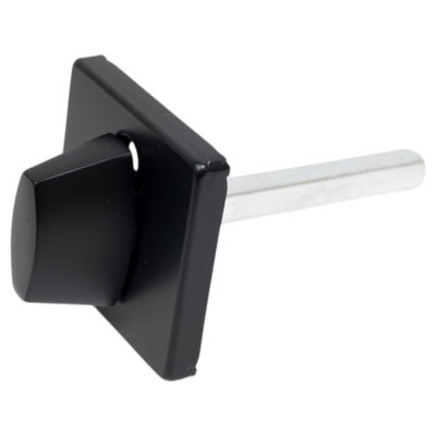 Вертушка Home Luna цвет черный, квадрат 8х75 мм VLUN875