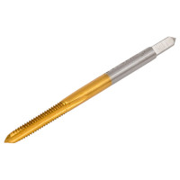 Машинный метчик VOELKEL М4 шаг 0,7 мм HSSE-TiN DIN371 V31530