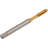 Машинный метчик VOELKEL М5 шаг 0,8 мм HSSE-TiN DIN371 V31534