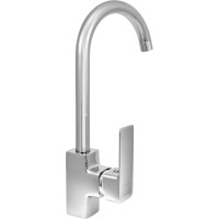 Смеситель для мойки Juguni с высоким поворотным изливом, гайка 0402.136