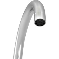 Смеситель для мойки Juguni с высоким поворотным изливом, гайка 0402.136