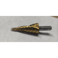 Ступенчатое сверло 4-20 мм HSS-TiN EUROBOOR ESD.420 