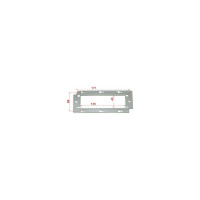 Пластиковый суппорт для установки LANMASTER 45x135 LAN-PF45x135