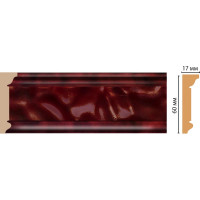 Плинтус потолочный Decomaster 60x17x2400 мм D216-62