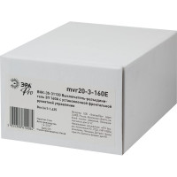 Выключатель-разъединитель ЭРА ВНК-35-31130 PRO mvr20-3-160E 3П 160А с установленной фронтальной рукояткой управления, Б0054009