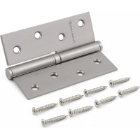 Дверная петля Palladium N 613-S-4" SN левая УТ-00000017