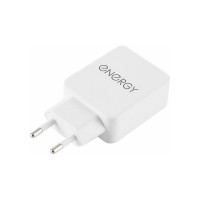 Сетевое зарядное устройство ENERGY ET-32, 2,1А, цвет - белый 104290