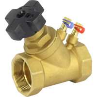 Балансировочный латунный клапан DN.ru КБЛР Ду50 Ру16, муфтовый D080-00511