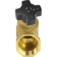 Балансировочный латунный клапан DN.ru КБЛР Ду50 Ру16, муфтовый D080-00511