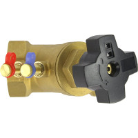 Балансировочный латунный клапан DN.ru КБЛР Ду50 Ру16, муфтовый D080-00511