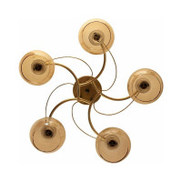 Светильник ЭЛЕТЕХ Лия/5 зол. НПБ 01-5x60-128 Е27 ИУ 1005404365