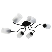 Светильник ЭЛЕТЕХ Техно 162 черный  (Плафон 8461) НСБ 01-6x60-114 Е27 ИУ 1005404589