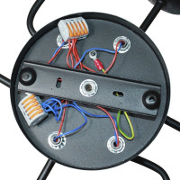 Светильник ЭЛЕТЕХ Техно 162 черный  (Плафон 8461) НСБ 01-6x60-114 Е27 ИУ 1005404589