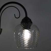 Светильник ЭЛЕТЕХ Берта 131 черный муар (Плафон 8270) НСБ 01-3x60-158 Е27 ИУ 1005404646