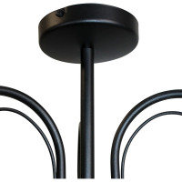 Светильник ЭЛЕТЕХ Берта 131 черный муар (Плафон 8270) НСБ 01-3x60-158 Е27 ИУ 1005404646