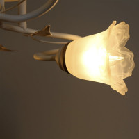 Потолочный светильник ЭЛЕТЕХ Бонни 131 белый, золото (плафон 3316) НПБ 01-3x60-205 Е14 ИУ 1005404781