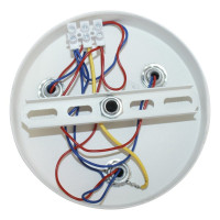 Потолочный светильник ЭЛЕТЕХ Бонни 131 белый, золото (плафон 3316) НПБ 01-3x60-205 Е14 ИУ 1005404781