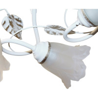 Потолочный светильник ЭЛЕТЕХ Бонни 151 белый, золото (плафон 3316) НПБ 01-5x60-153 Е14 ИУ 1005404782