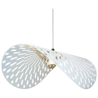 Подвесной светильник ЭЛЕТЕХ Наоми 211 белый муар НСБ 01-60-166 Е27 ИУ 1005404813