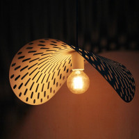 Подвесной светильник ЭЛЕТЕХ Наоми 211 белый муар НСБ 01-60-166 Е27 ИУ 1005404813