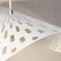 Подвесной светильник ЭЛЕТЕХ Наоми 211 белый муар НСБ 01-60-166 Е27 ИУ 1005404813