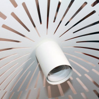 Подвесной светильник ЭЛЕТЕХ Наоми 211 белый муар НСБ 01-60-166 Е27 ИУ 1005404813