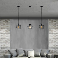 Подвесной светильник ЭЛЕТЕХ Сигма 211 черный муар НСБ 01-60-161 Е27 ИУ 1005404790