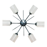 Светильник ЭЛЕТЕХ Орбиталь 161 хром (Плафон 8461) НСБ 01-6x60-106 Е27 ИУ 1005404584