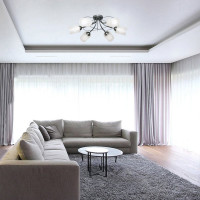 Светильник ЭЛЕТЕХ Орбиталь 161 хром (Плафон 8461) НСБ 01-6x60-106 Е27 ИУ 1005404584