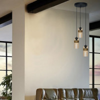 Подвесной светильник ЭЛЕТЕХ Эмма 231 черн.(Плафон 8764) НСБ 01-3x60-164 Е27 ИУ 1005251640