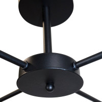 Потолочный светильник ЭЛЕТЕХ Дельта 141 черн.муар НПБ 01-4x60-126 Е27 ИУ 1005404784