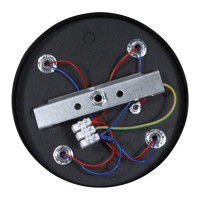 Потолочный светильник ЭЛЕТЕХ Конти 141 черн.муар медь НПБ 01-4x60-127 Е27 [ИМ] 1005405027