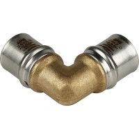 Угольник для металлопластиковых труб STOUT SFS-0003-002626 90 град, 26x26 RG008S9DIJ05GO