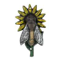 Ручка-стучалка BlumenHaus "Пчела", чугун, 14x8х4 см 66095