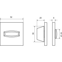 Накладка фиксатор Palladium Z 220 BK WP СТ-00001462