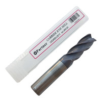 Фреза концевая твердосплавная универсальная до 45 НRC Серия 309 (12х30х75 мм; 4-х перая; AlTiN; хв-к 12 мм) Partner 309120