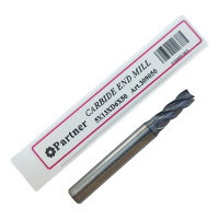 Фреза концевая твердосплавная универсальная до 45 НRC Серия 309 (5х13х50 мм; 4-х перая; AlTiN; хв-к 6 мм) Partner 309050