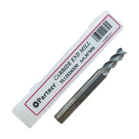 Фреза концевая твердосплавная по цветному металлу (5х13х50 мм; 3-х перая; хв-к 6 мм) Partner 307050