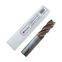 Фреза концевая твердосплавная по нержавеющей стали Серия 303 (12х30х75 мм; 4-х перая; TiAlSIN; 38/41 градусов) Partner 303120