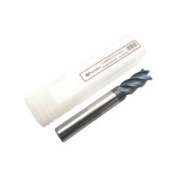 Фреза концевая твердосплавная по нержавеющей стали Серия 301 (14х30х100 мм; 4-х перая; AlTiN; 35гр; хв-к 14 мм) Partner 301140