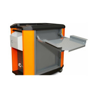 Инструментальная тележка Toollbox с экраном серии premium ТВР-9 RAL 2008