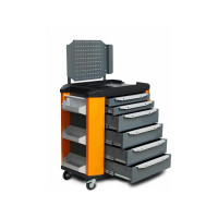 Инструментальная тележка Toollbox с экраном серии premium ТВР-6 RAL 2008